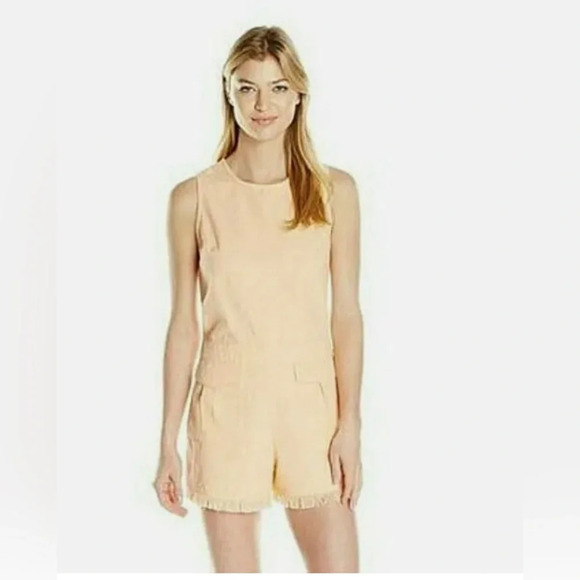 Guess Prairie Sunset Romper Linen size Large - Picture 1 of 8